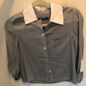 Alice and Olivia Silk Shirt